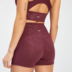 COPY - Women's Adapt Camo Booty Shorts - Merlot
